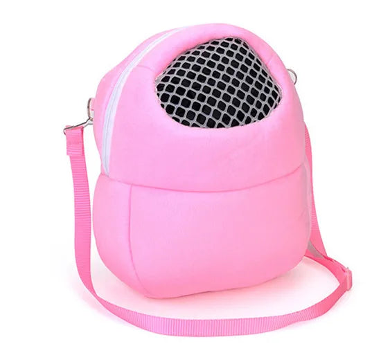 Small Pet Carrier Travel Bag For Rabbits Hamsters Guinea Pigs