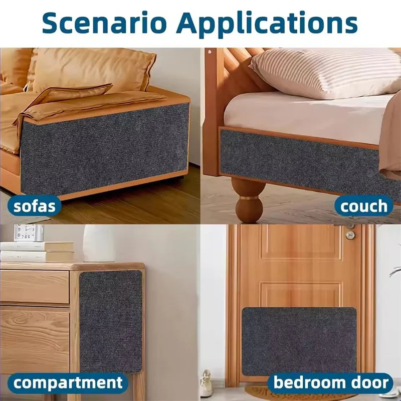 7 Colors Cat Scratcher Sofa Protector Self-Adhesive Carpet Mat