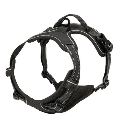 Dog Harness Vest Set With Collar And Leash For All Size Dogs