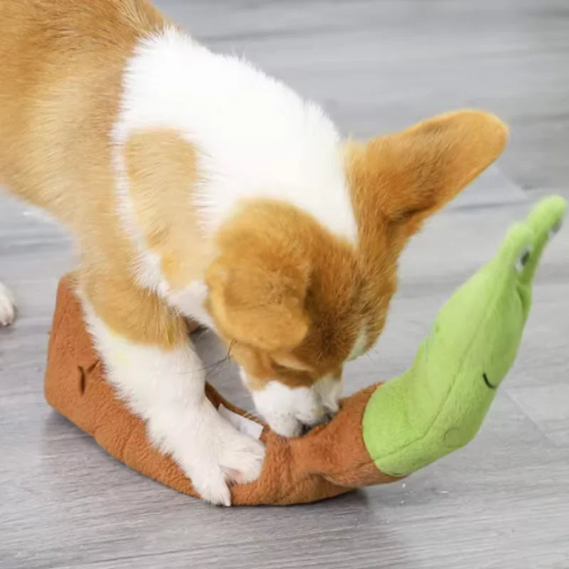 Snail Pet Toy Interactive Puzzle Mat For Dogs And Cats Training