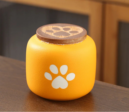 Ceramic Pet Urn Moisture-Proof Ash Box For Cats Dogs Birds