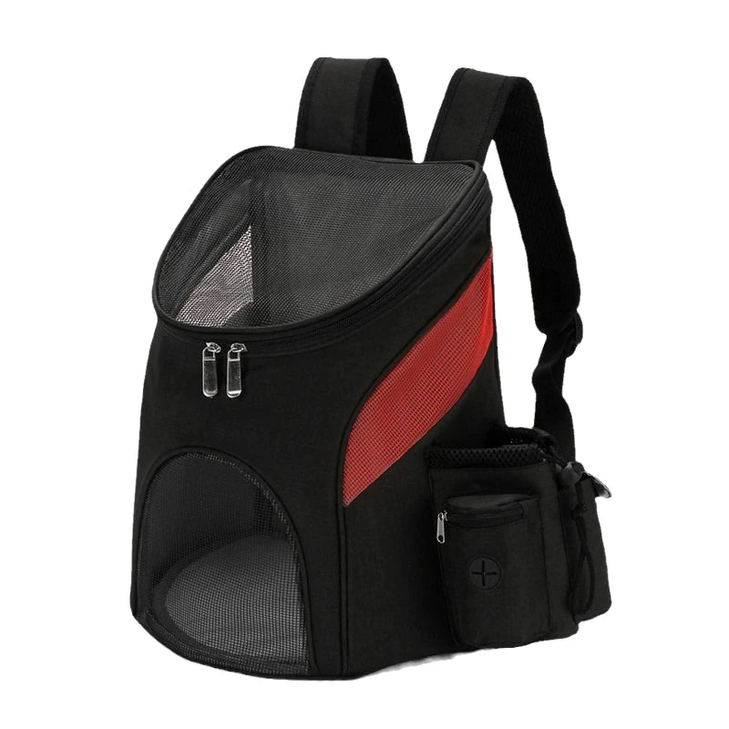 Summer Mesh Pet Dog Backpack - Breathable Travel Carrier for Small Dogs