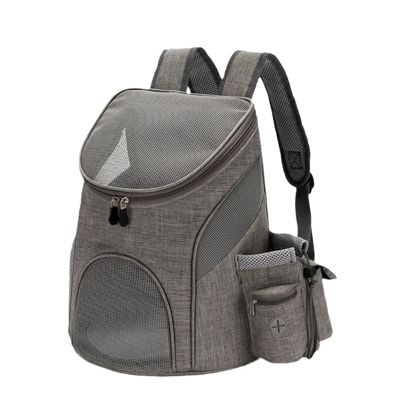 Summer Mesh Pet Dog Backpack - Breathable Travel Carrier for Small Dogs